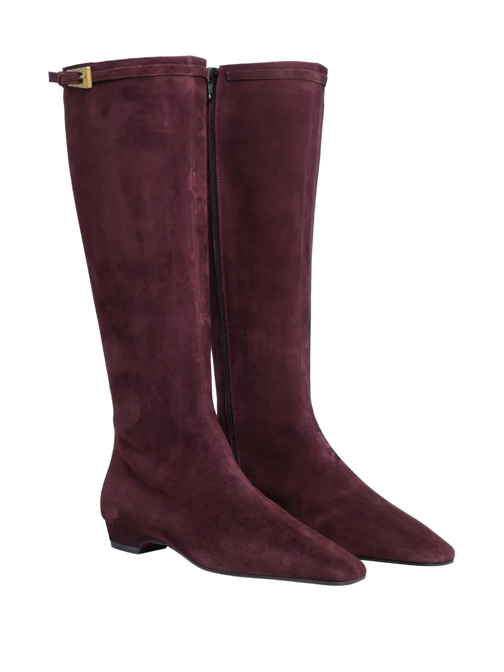 Roberto Festa Fold knee-high boots Paars