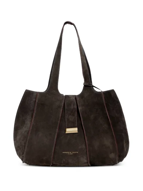 Roberto Festa Eloise ribbed shopping shoulder bag