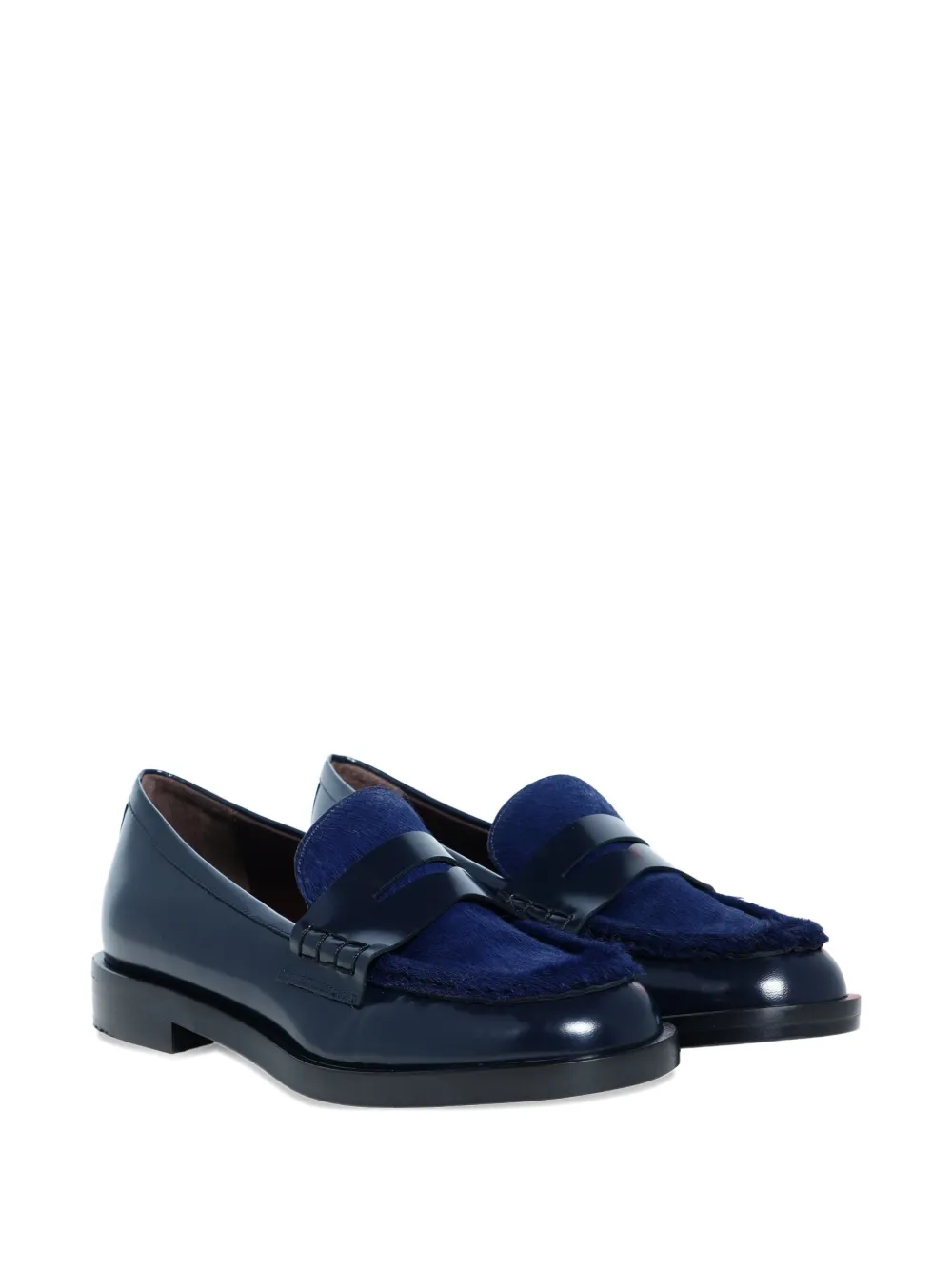 Roberto Festa Xander pony skin loafers - Blauw