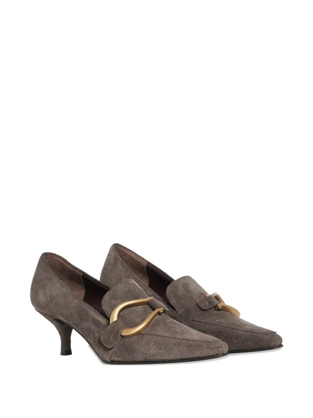 Roberto Festa Ria antiqued gold pumps Grijs