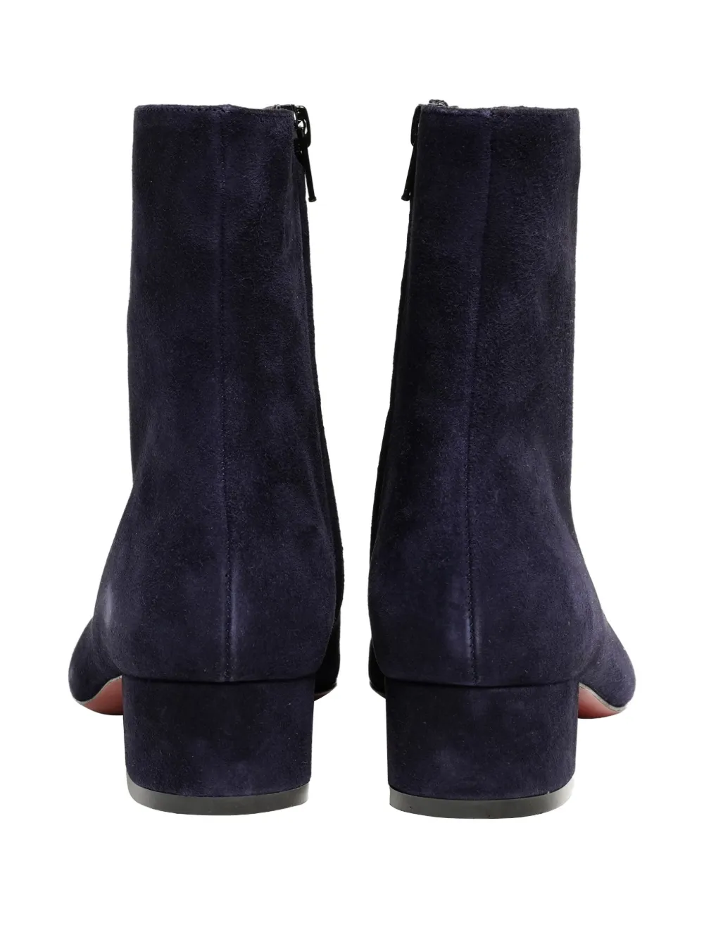Roberto Festa Fiorene fringed suede boots Blauw