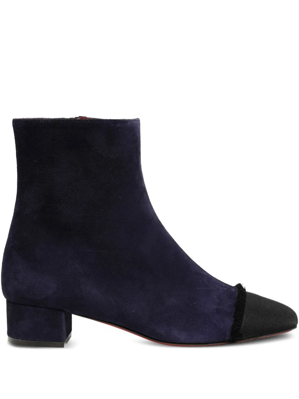 Roberto Festa Fiorene fringed suede boots - Blu