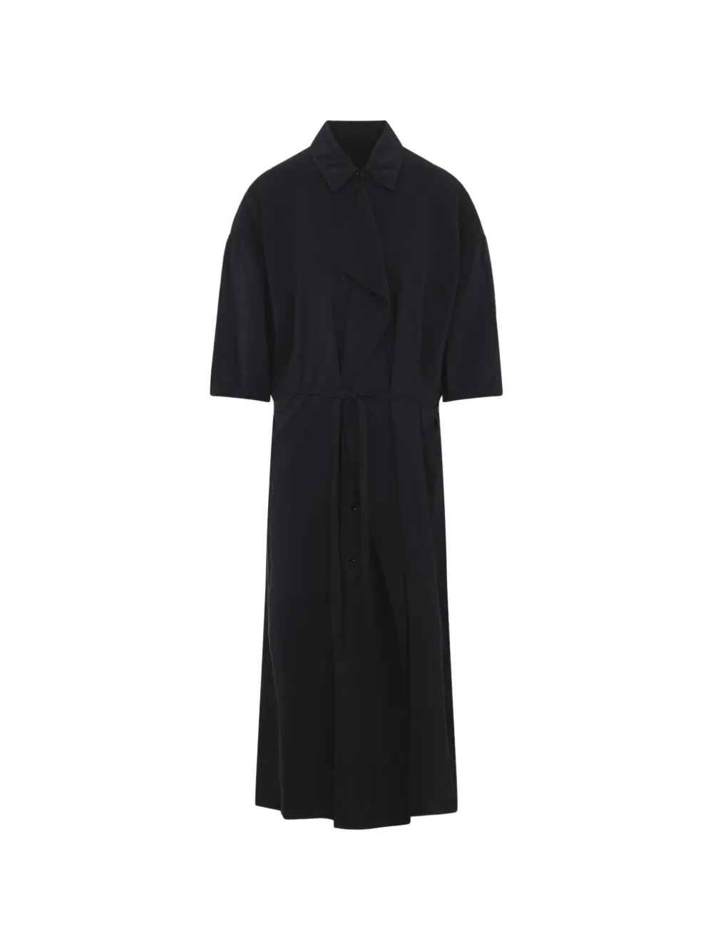 asymmetric shirt dress