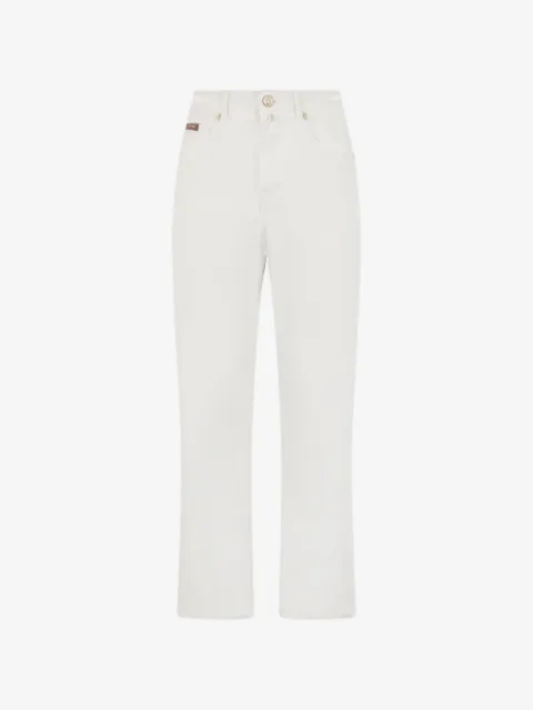 Billionaire BB monogram straight-leg jeans