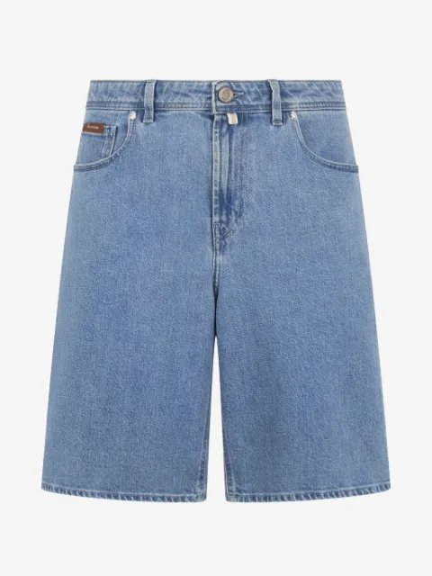Billionaire logo-patch shorts