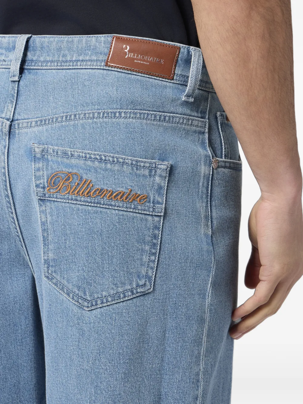 Billionaire Shorts met logopatch Blauw