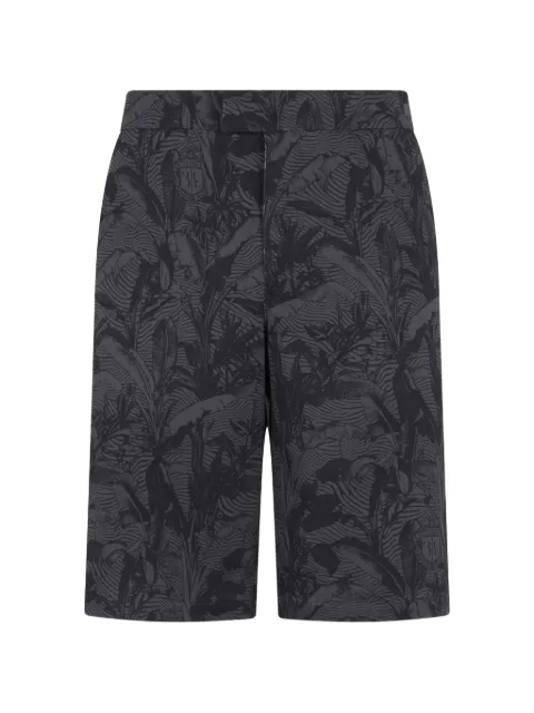 Billionaire palms-print shorts