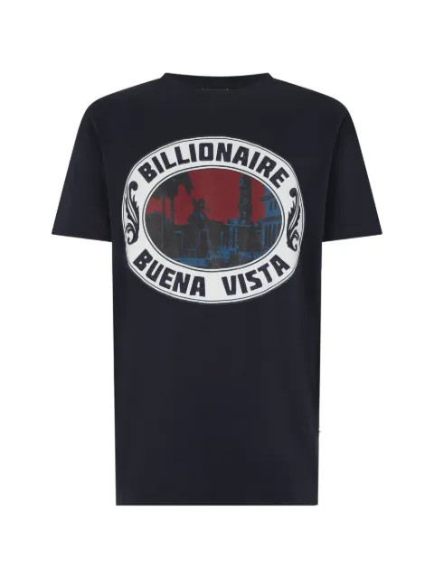 Billionaire graphic crew-neck T-shirt