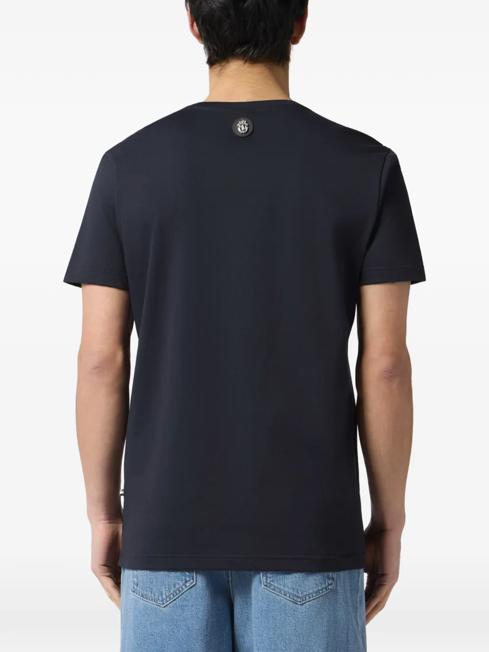 Billionaire T-shirt met ronde hals Blauw