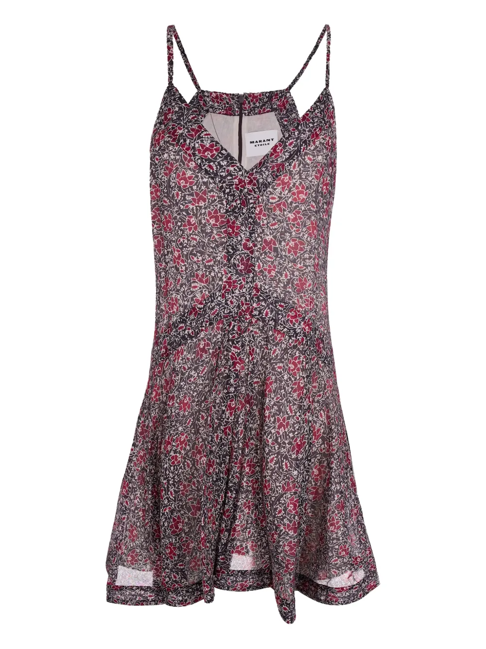 MARANT ÉTOILE floral dress - Nero