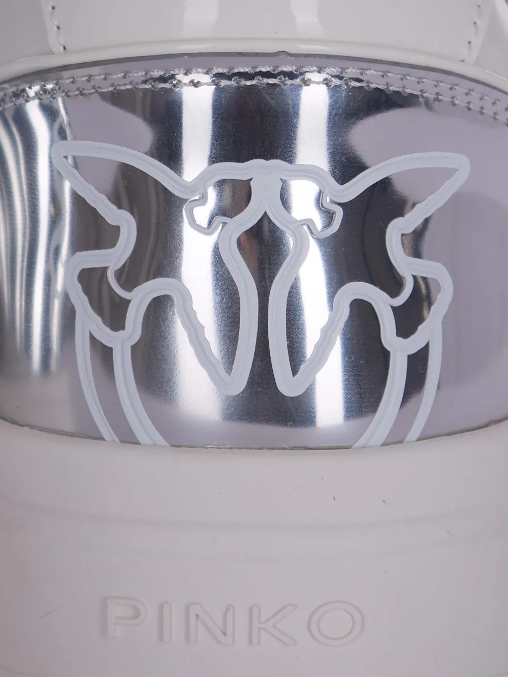 PINKO Sneakers met metallic detail Wit