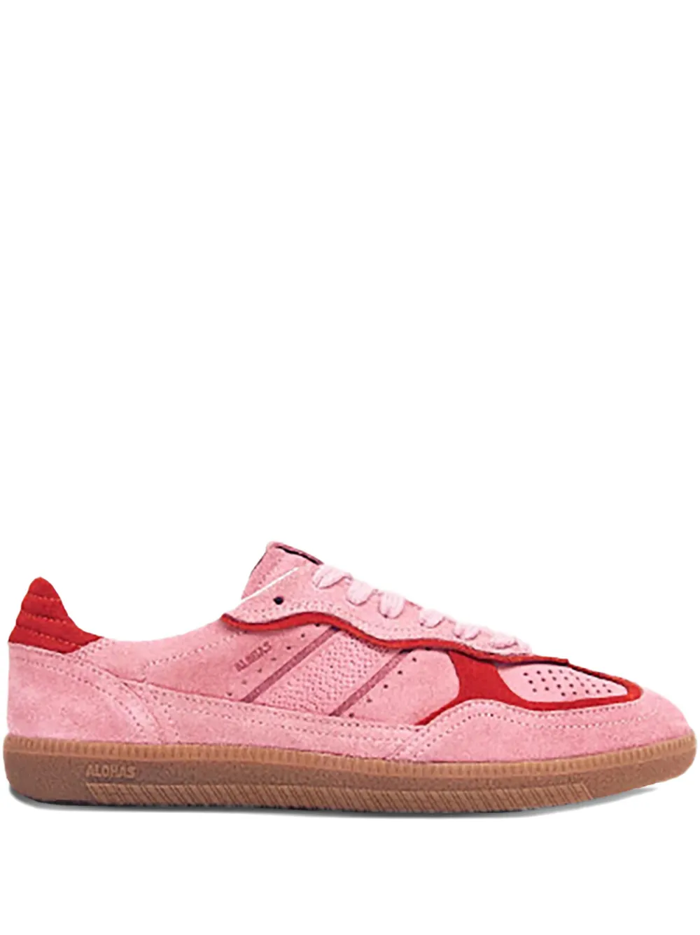 ALOHAS perforated panelled sneakers - Rosa