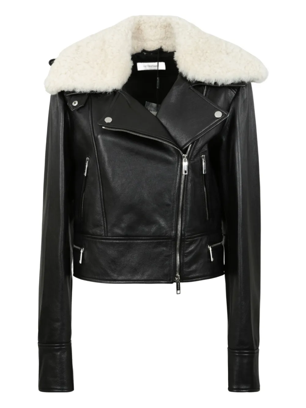 Sportmax Toscana leather jacket - Nero