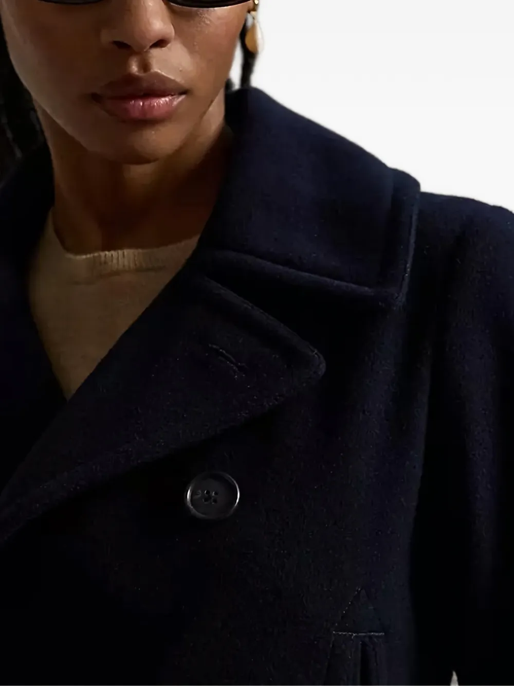 Polo Ralph Lauren Jas met knopen Blauw