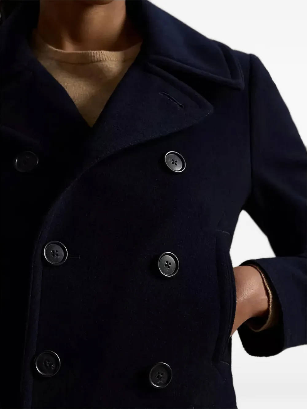 Polo Ralph Lauren Jas met knopen Blauw