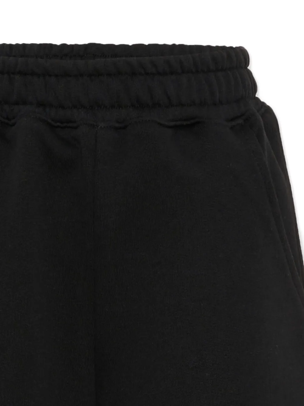 Philipp Plein Junior Shorts met trekkoord en print Zwart
