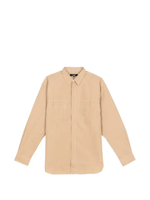 Comme des Garçons Homme contrast-stitch chest-pocket shirt