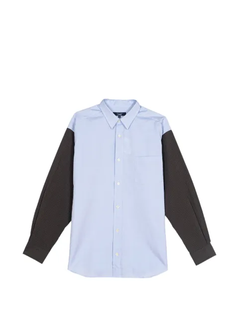 Comme des Garçons Homme contrast-sleeve panelled shirt
