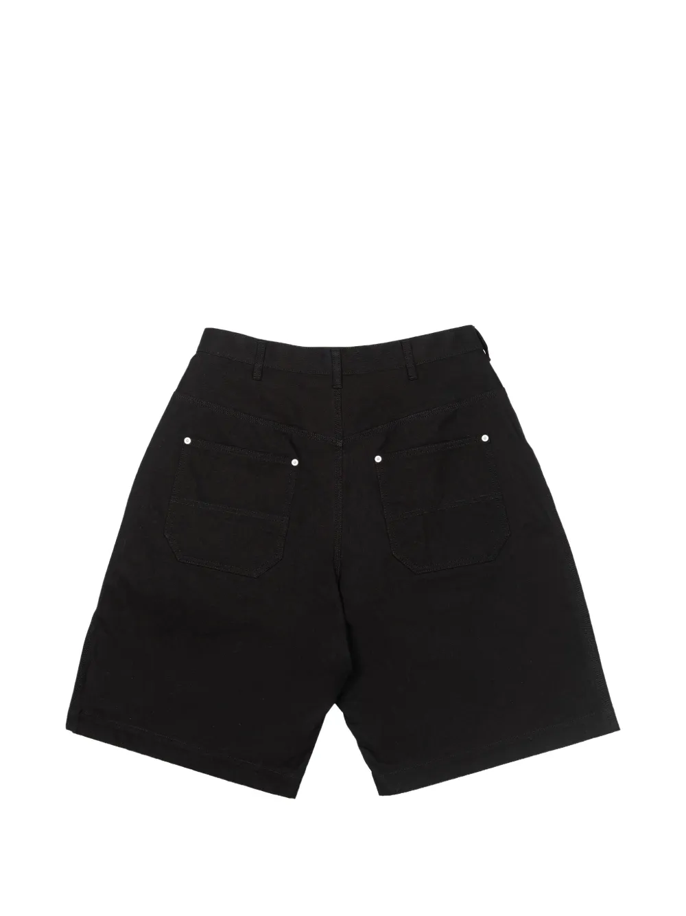 Comme des Garçons Homme Geplooide shorts Zwart