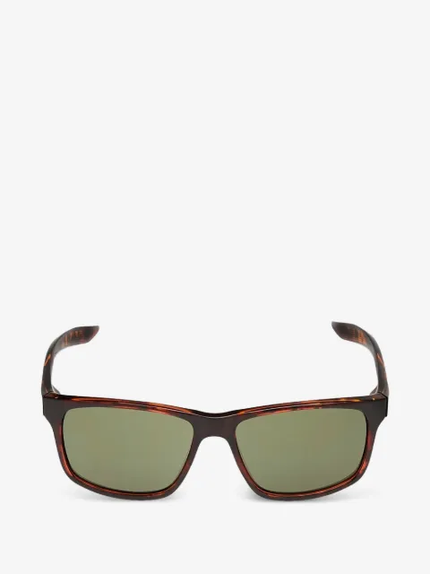 Nike lentes de sol con armazón rectangular estilo carey