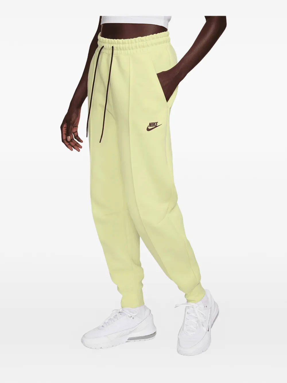 Nike drawstring track pants - Giallo