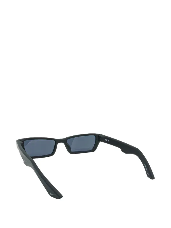 Nike Lucent Boost rectangle-frame Sunglasses | Black | FARFETCH ZA