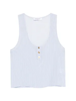 Polo Ralph Lauren ケーブルニット ノースリーブトップ | ニュートラル