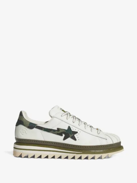 adidas tenis bajos Clot en colaboración con Bape®