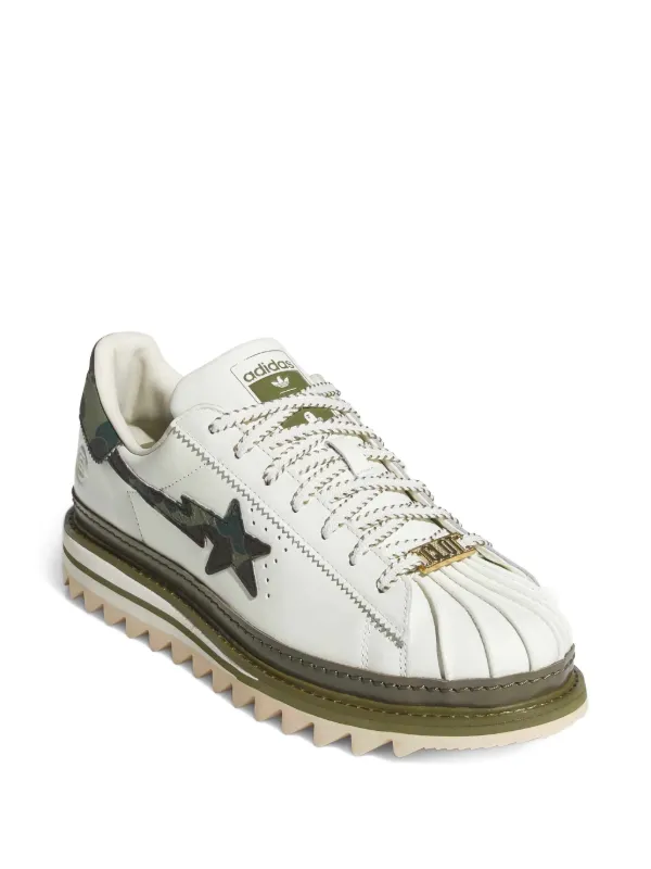 adidas gazelle silver green womens Adidas Jeremy Scott 'Camo Bear' Sneakers 43 1/3 eu – único13