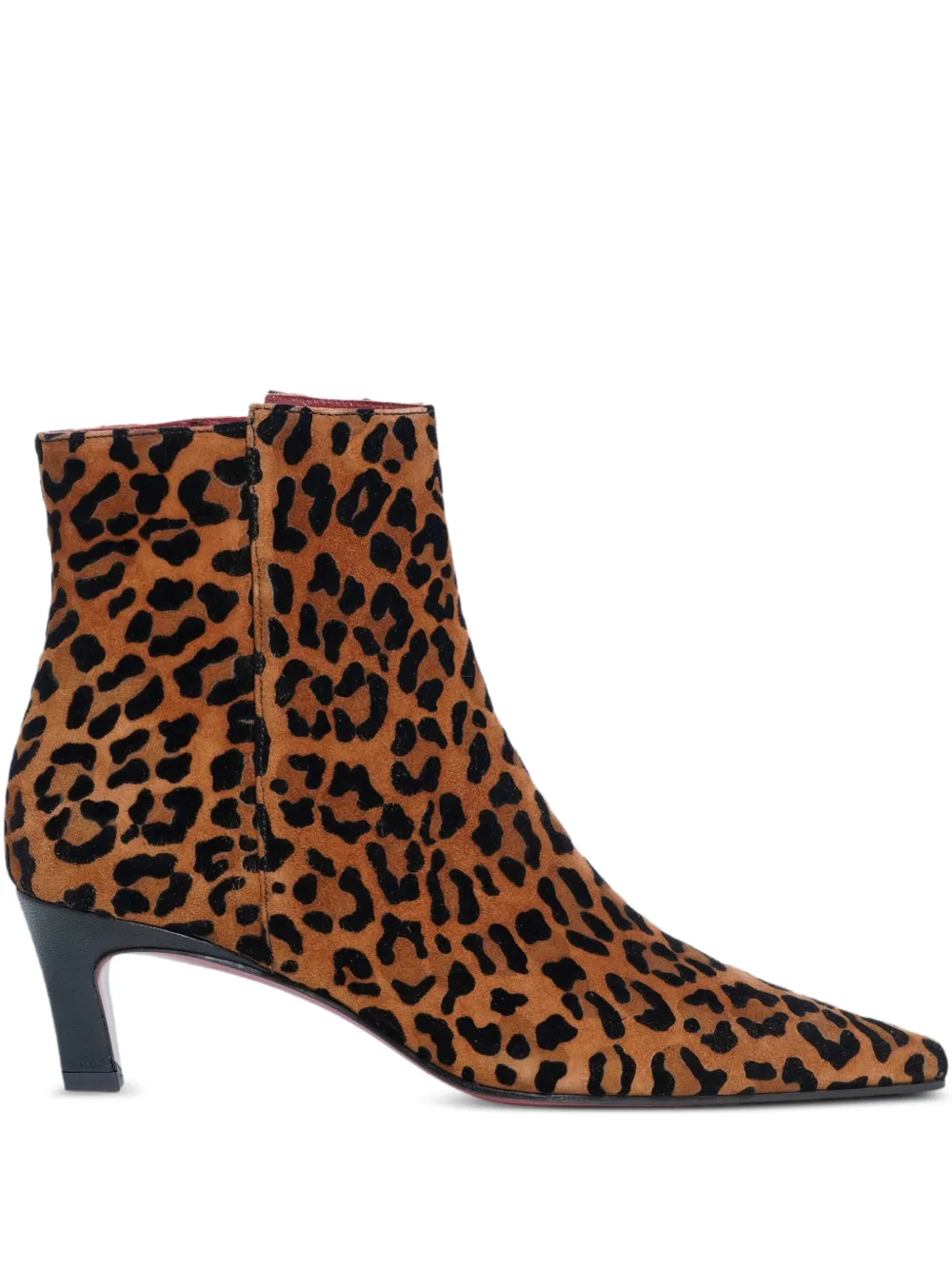 Roberto Festa Milia leopard-print boots - Marrone