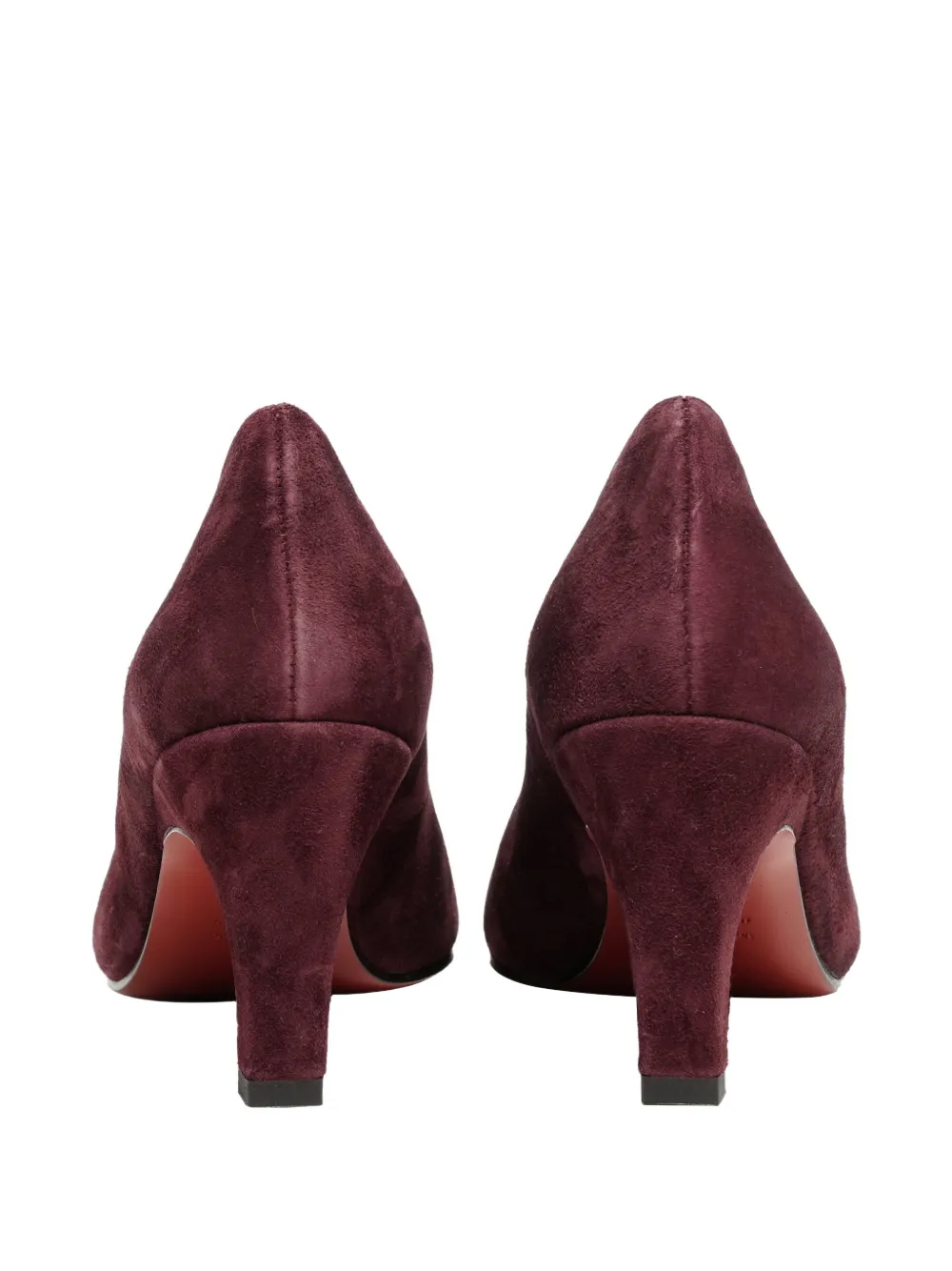 Roberto Festa Wara squared suede pumps Bruin