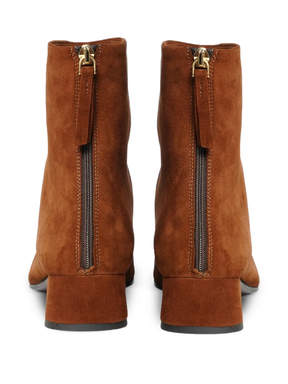 Roberto Festa Mavi suède laarzen met rits Bruin