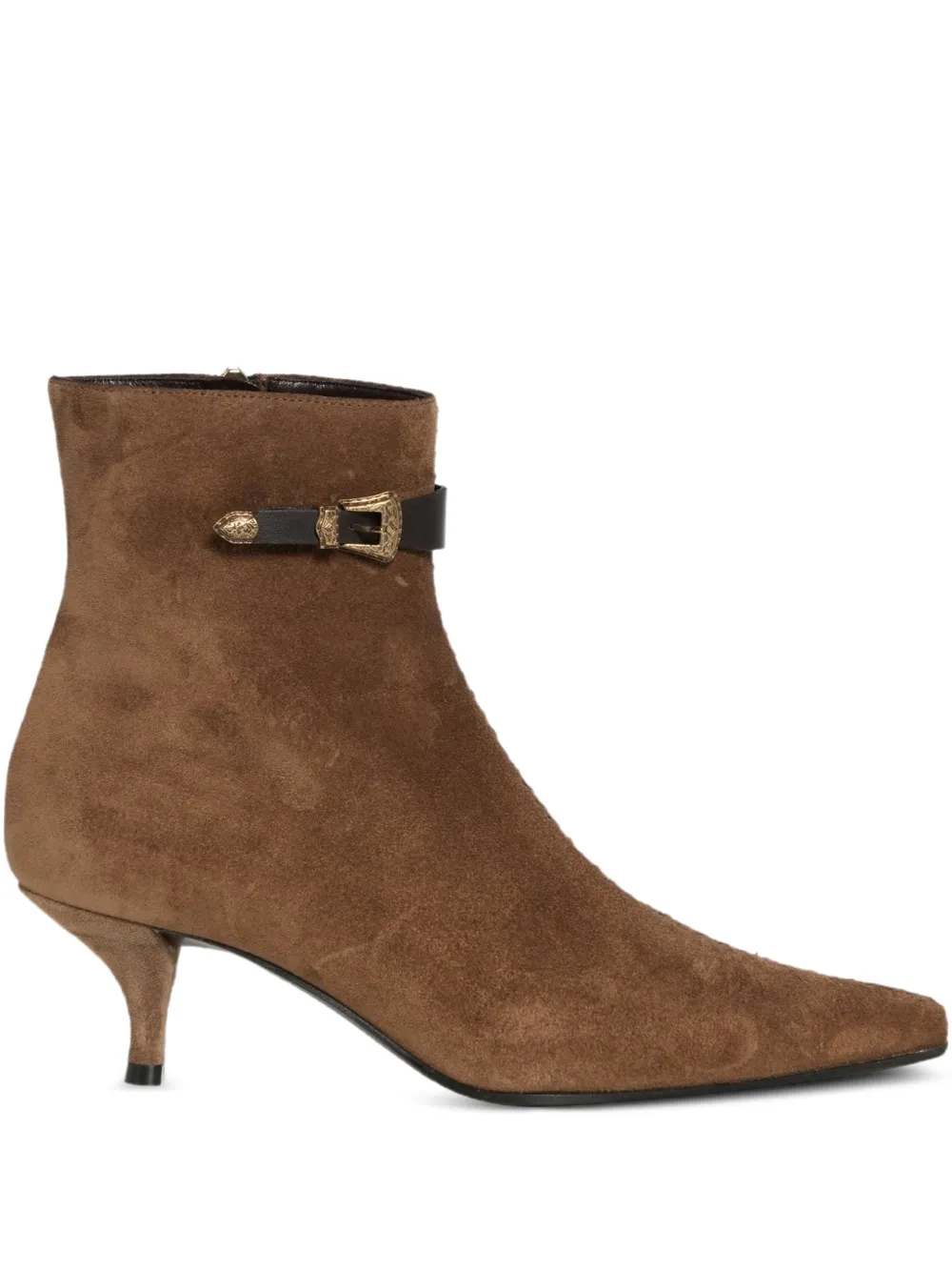 Roberto Festa Ela buckle strap boots - Marrone