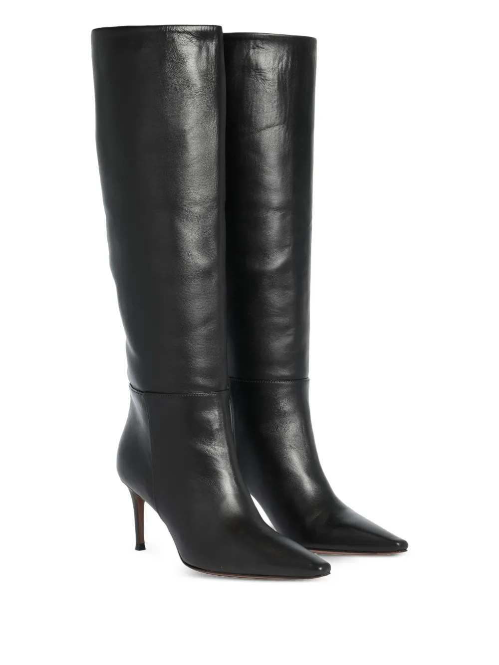 Roberto Festa Thea knielaarzen Zwart