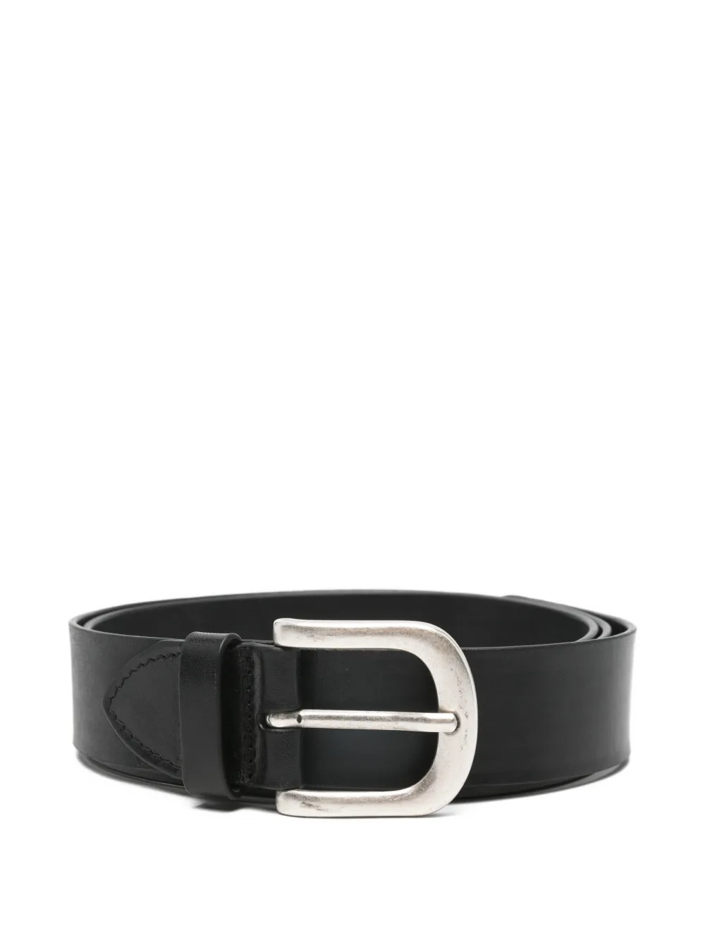 MERYLL ROGGE leather buckle belt - Nero