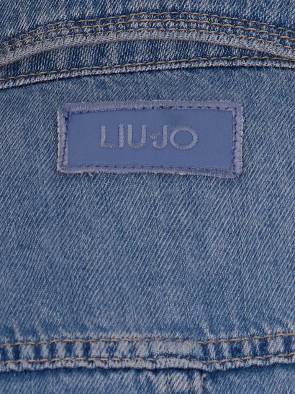 Liu Jo Button Puff-sleeve Jacket - Blue 