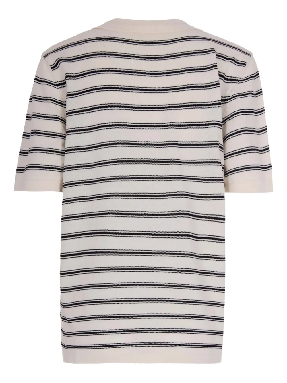 A.P.C. striped polo shirt - Beige