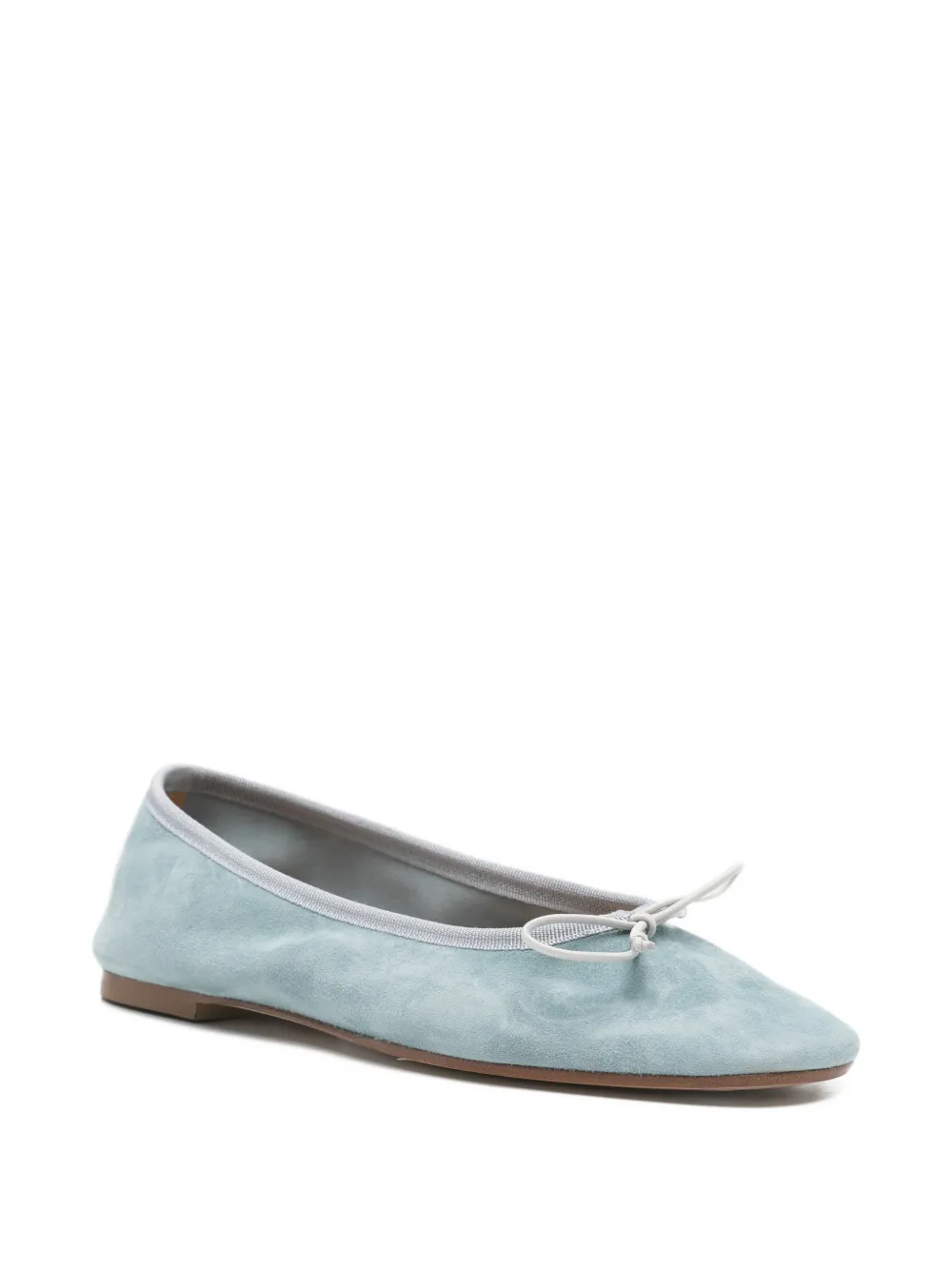 Aeyde Tiby bow ballet flats - Blauw