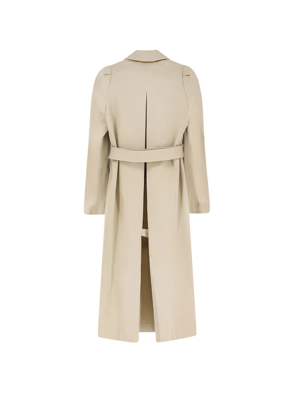  Alexander Mcqueen Belted Coat - Neutrals 