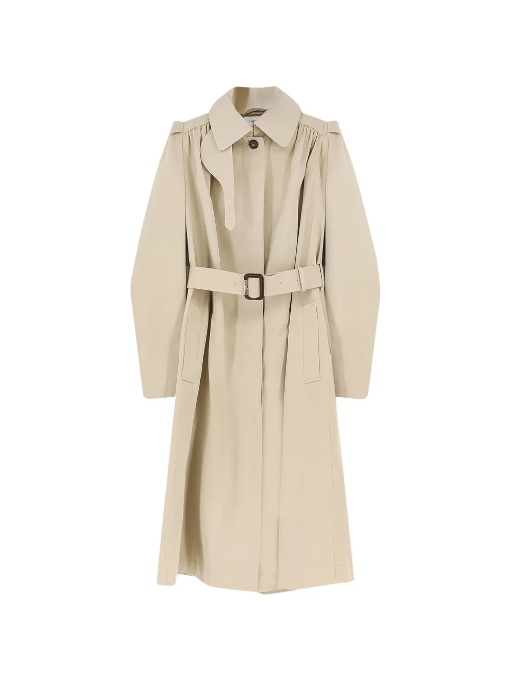 Alexander McQueen belted coat - Nude