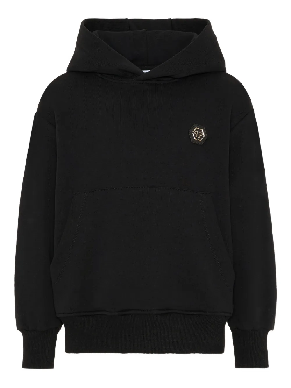 Philipp Plein Junior graphic hoodie - Nero