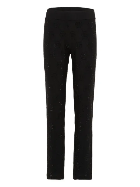 Philipp Plein Junior leggins con motivo del logo