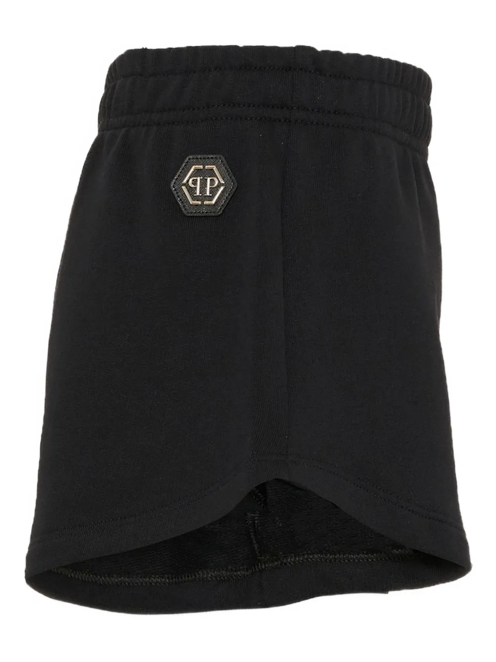 Philipp Plein Junior Shorts met print Zwart