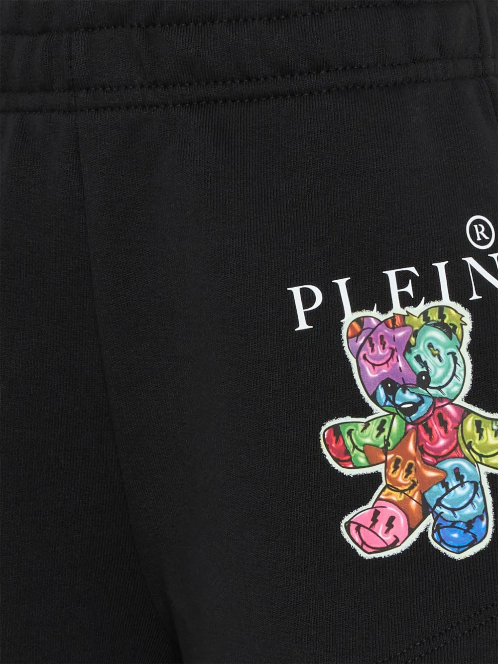 Philipp Plein Junior Shorts met print Zwart