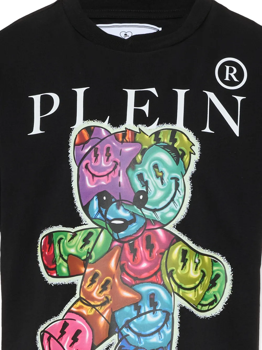  Philipp Plein Junior Graphic T-shirt - Black 