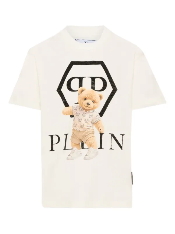 Philipp Plein Junior グラフィック ショートスリーブ Tシャツ