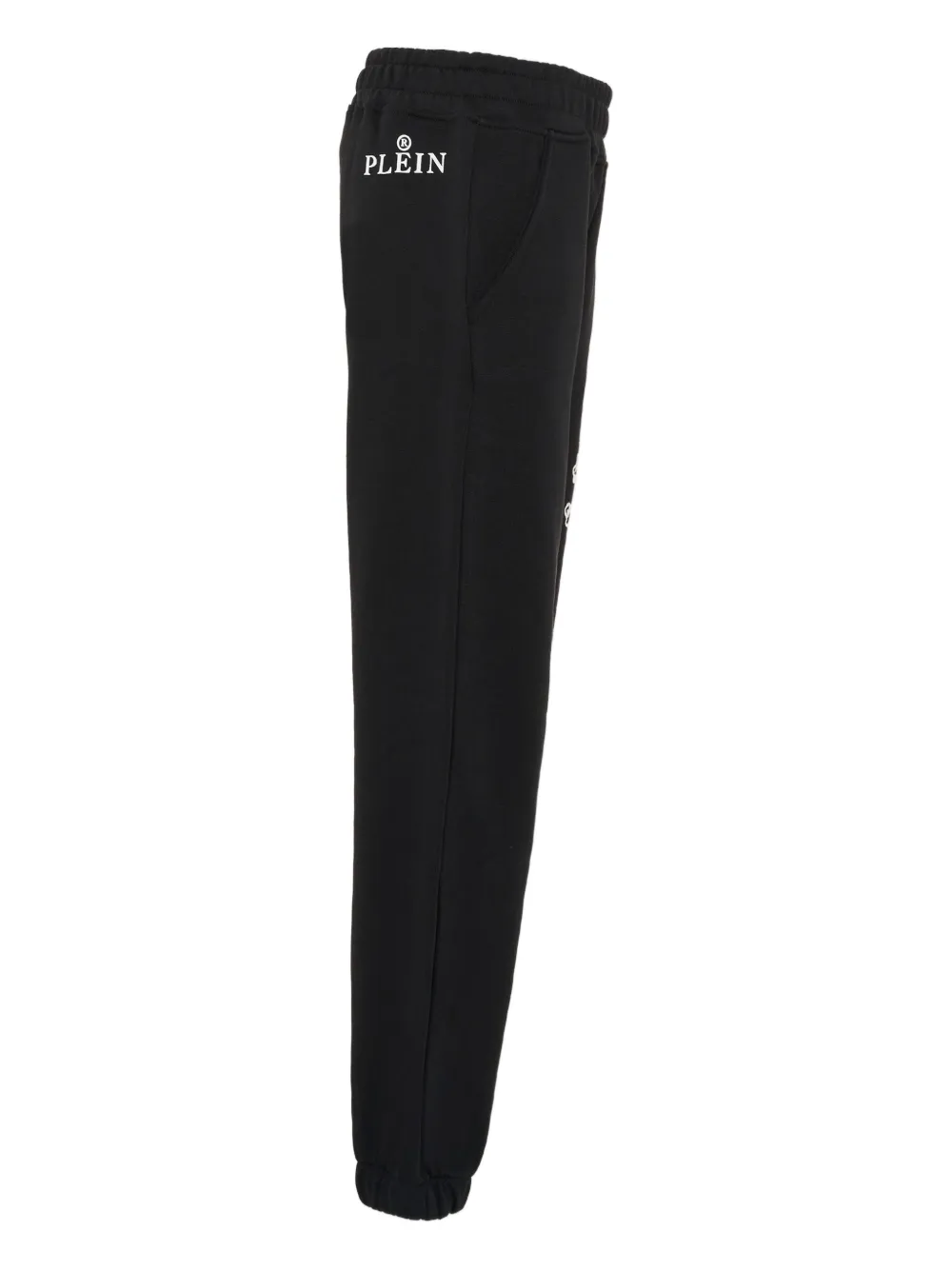  Philipp Plein Junior Skull-graphic Track Pants - Black 