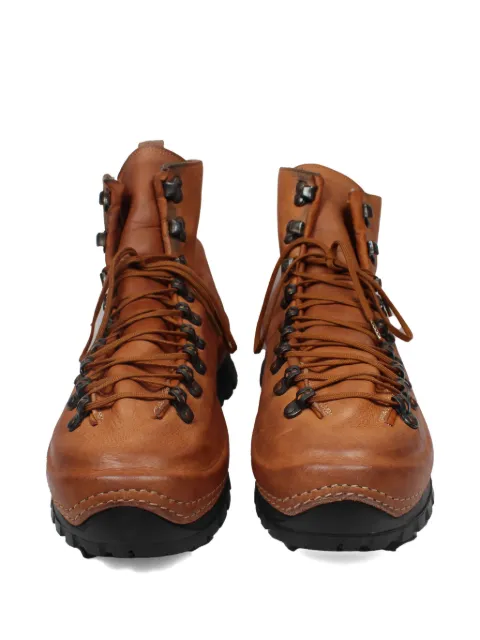 Guidi lace-up leather hiking boots