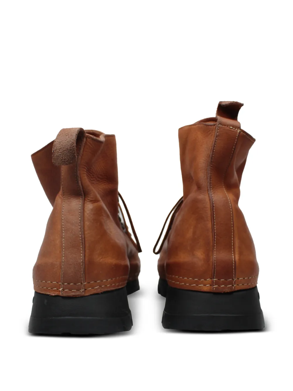 Guidi lace-up leather hiking boots Bruin