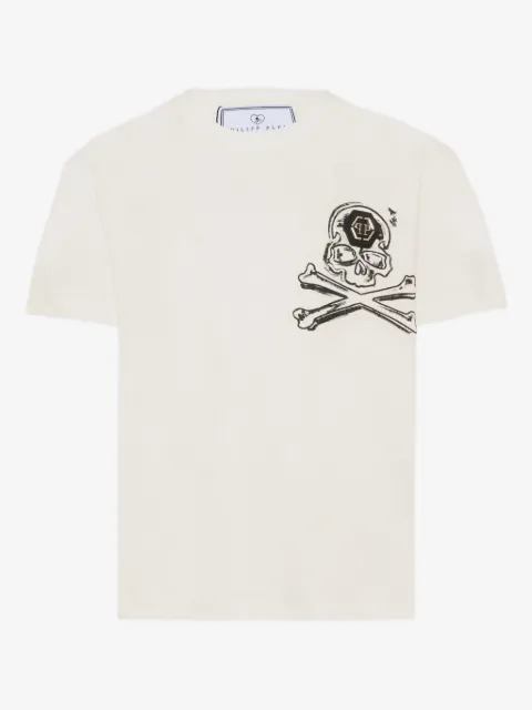 Philipp Plein Junior playera con motivo Skull